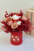 Lucky Cat Grand Opening Flower Box