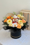 Luxury Black & Gold Business Floral Gift