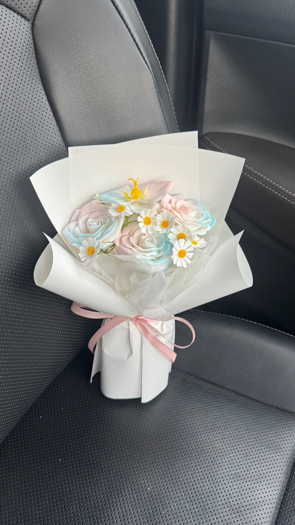 S Size Mermaid Soap Flower Bouquet