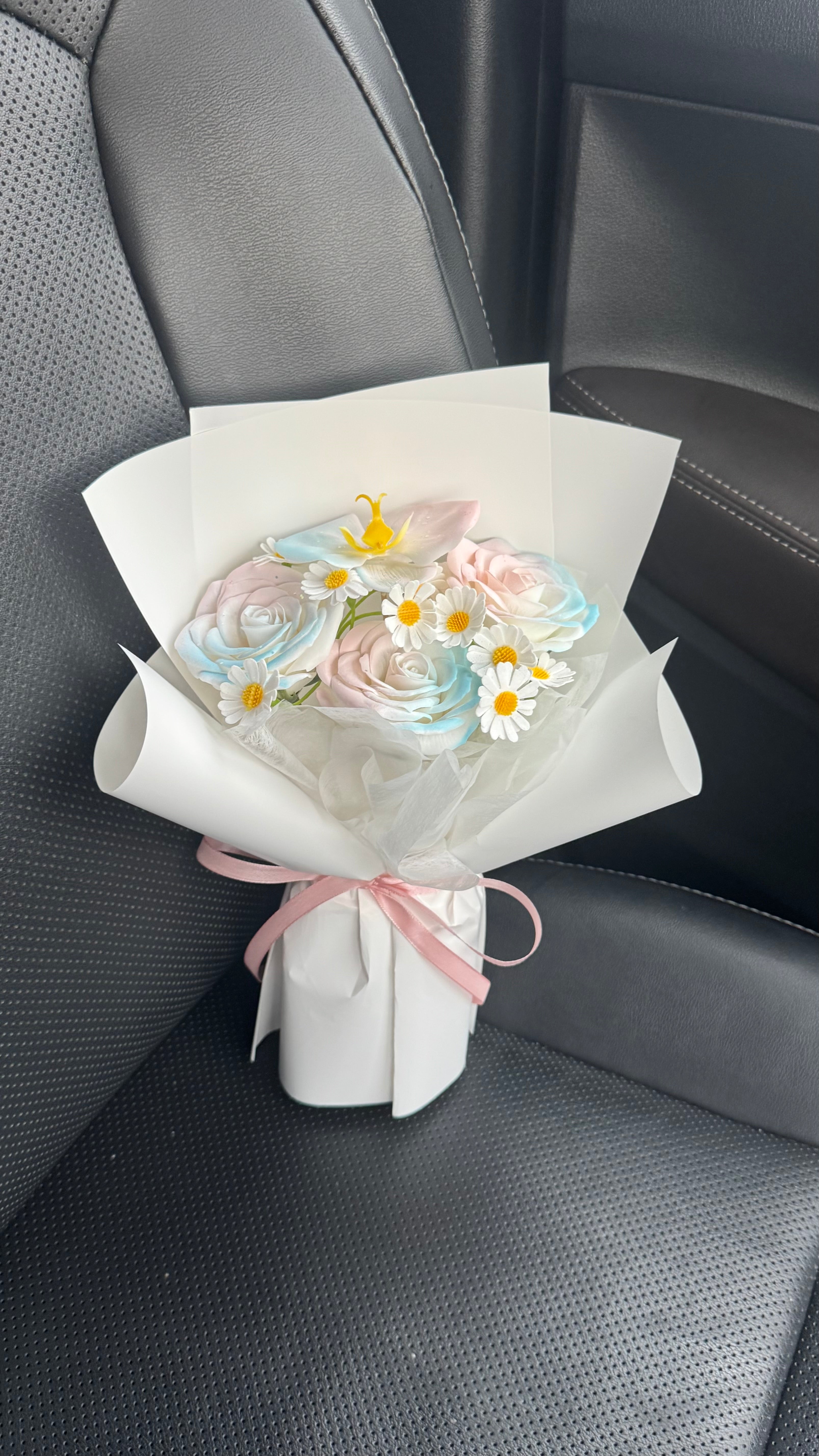 S Size Mermaid Soap Flower Bouquet