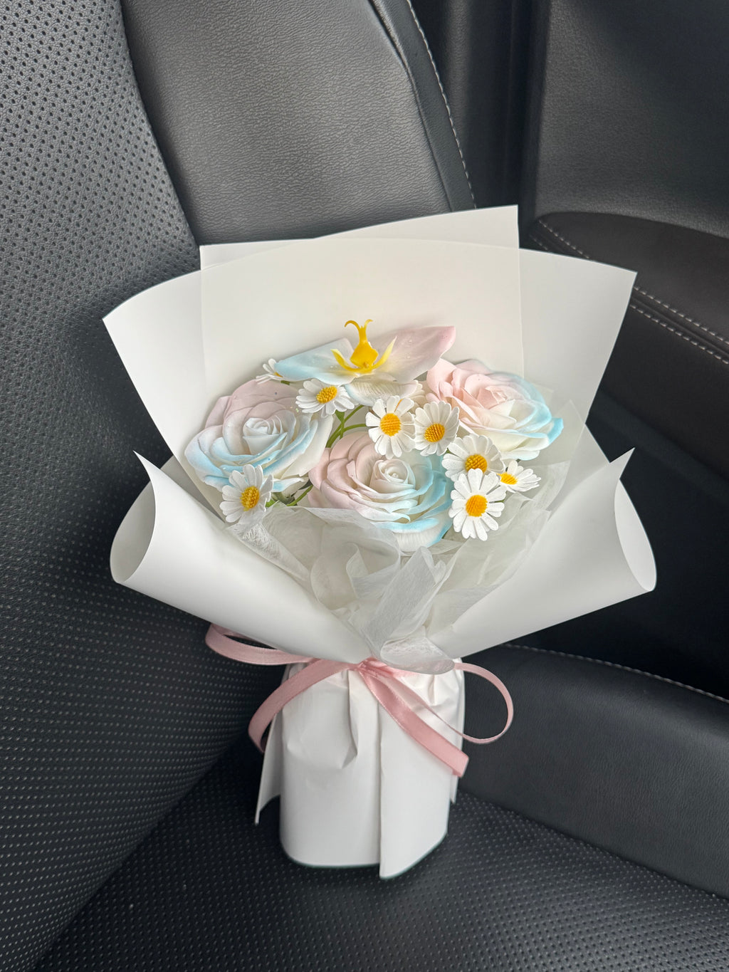 S Size Mermaid Soap Flower Bouquet
