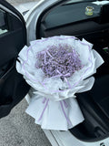 L Size Purple Baby’s Breath Bouquet