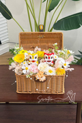 Prosperity Lion Dance Floral Gift Box