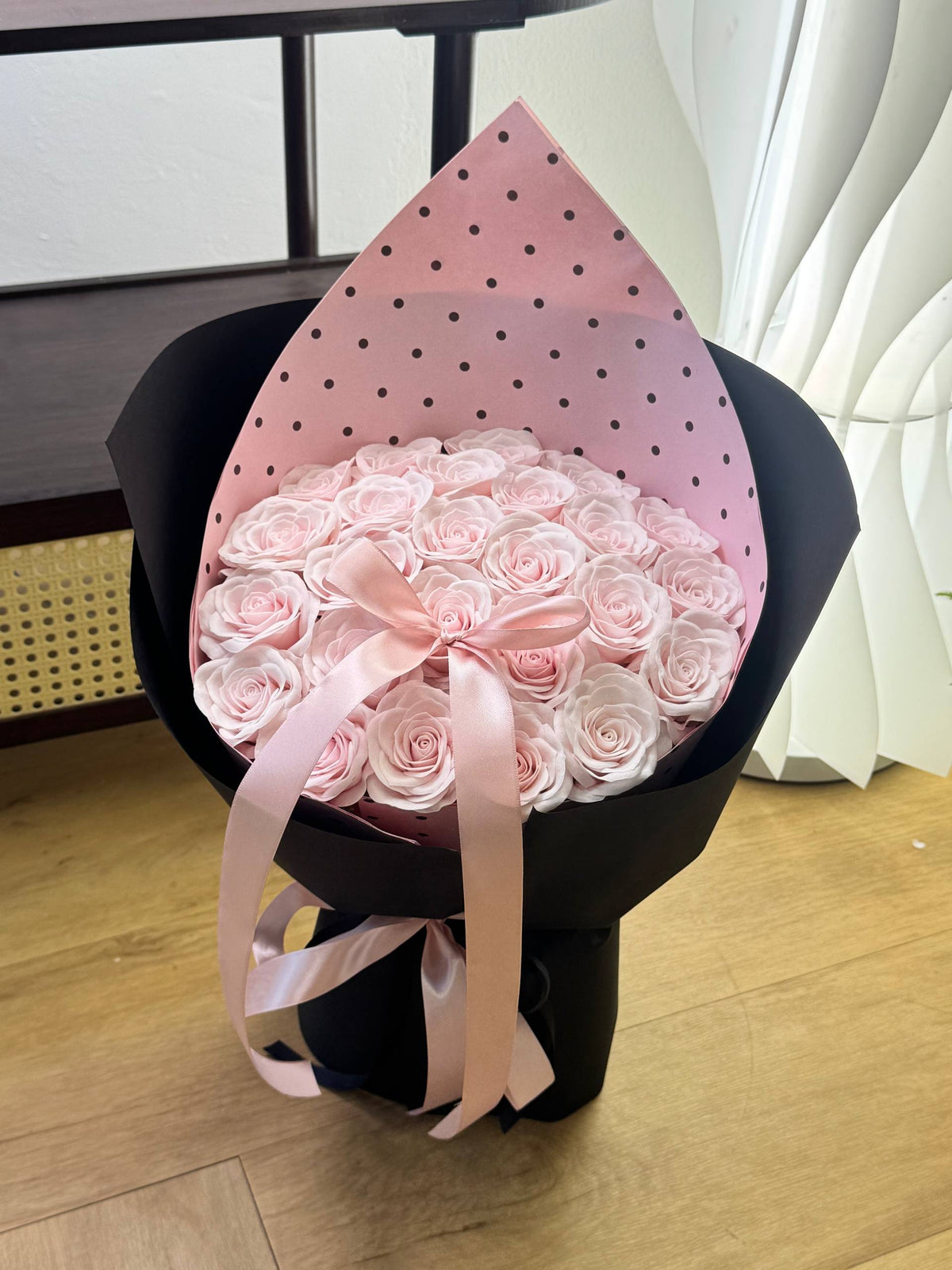 Pink Romance Soap Rose Bouquet